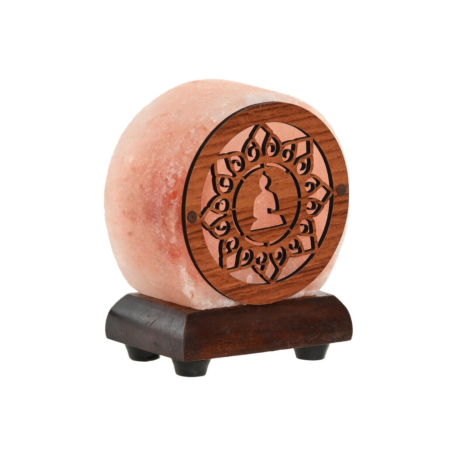 Himalayan salt table lamp 9x5.5x10.5 Buddha LA221412
