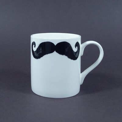 Moustache Mugs: Inspector Poirot & Maurice Moustache