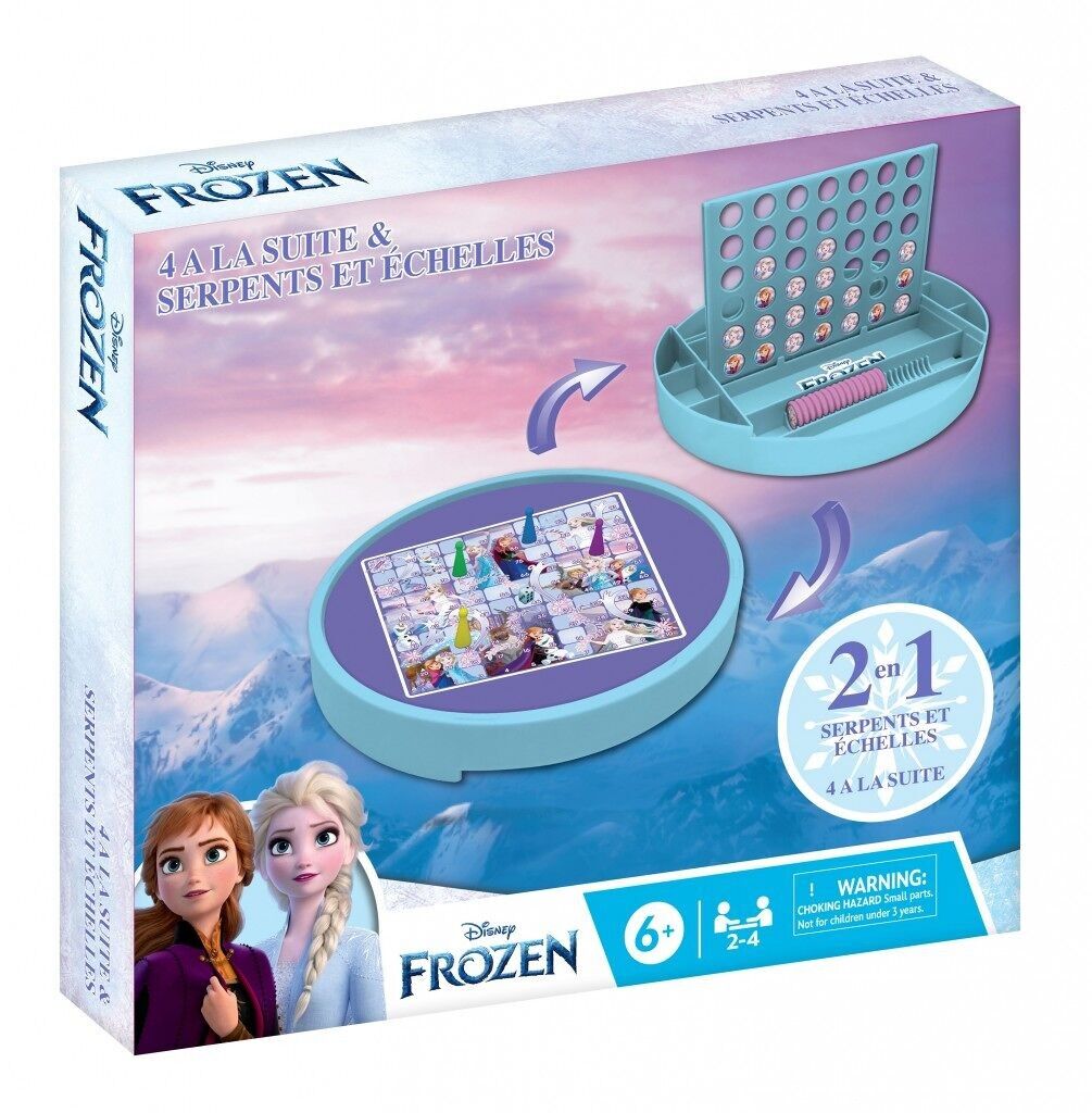 2 en 1 Puissance 4 + Serpents et Echelles