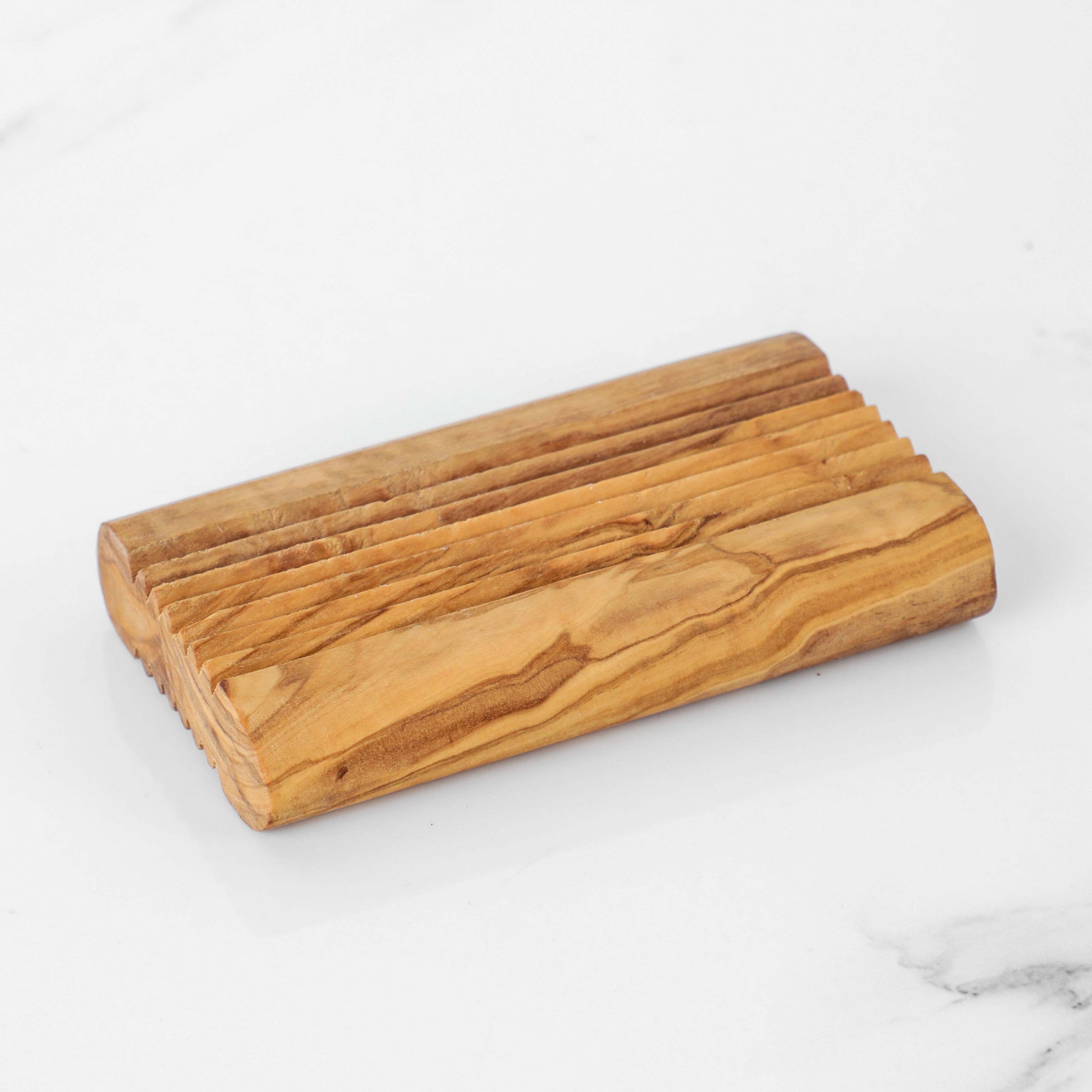 Rechteckiger Porte-Savon und Bois d'Oliver als Hauptteil