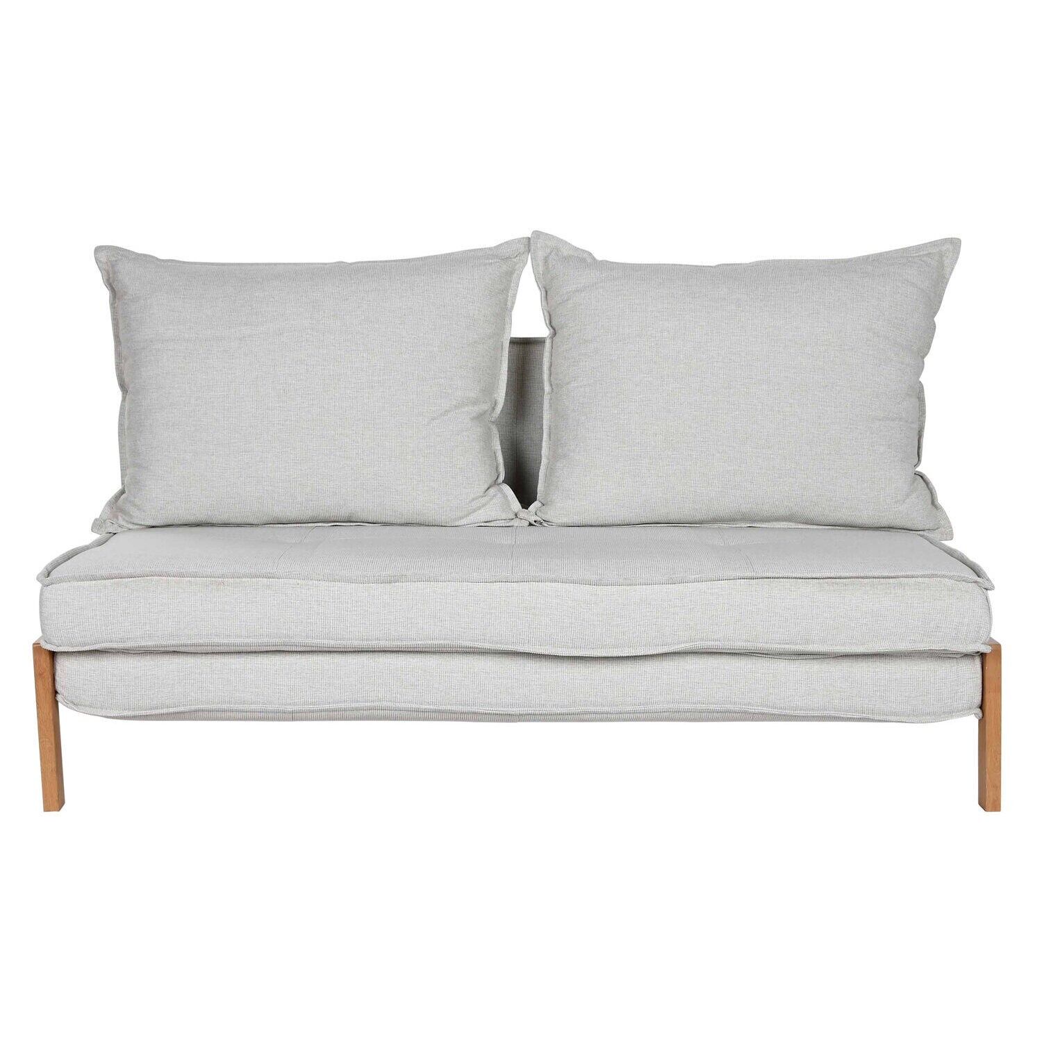 Canapé-lit en métal polyester 151 x 96 x 79 cm MB217777