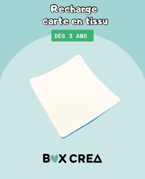 Recharge de cartes lavables en tissu – Ludique et réutilisable dès 3 ans