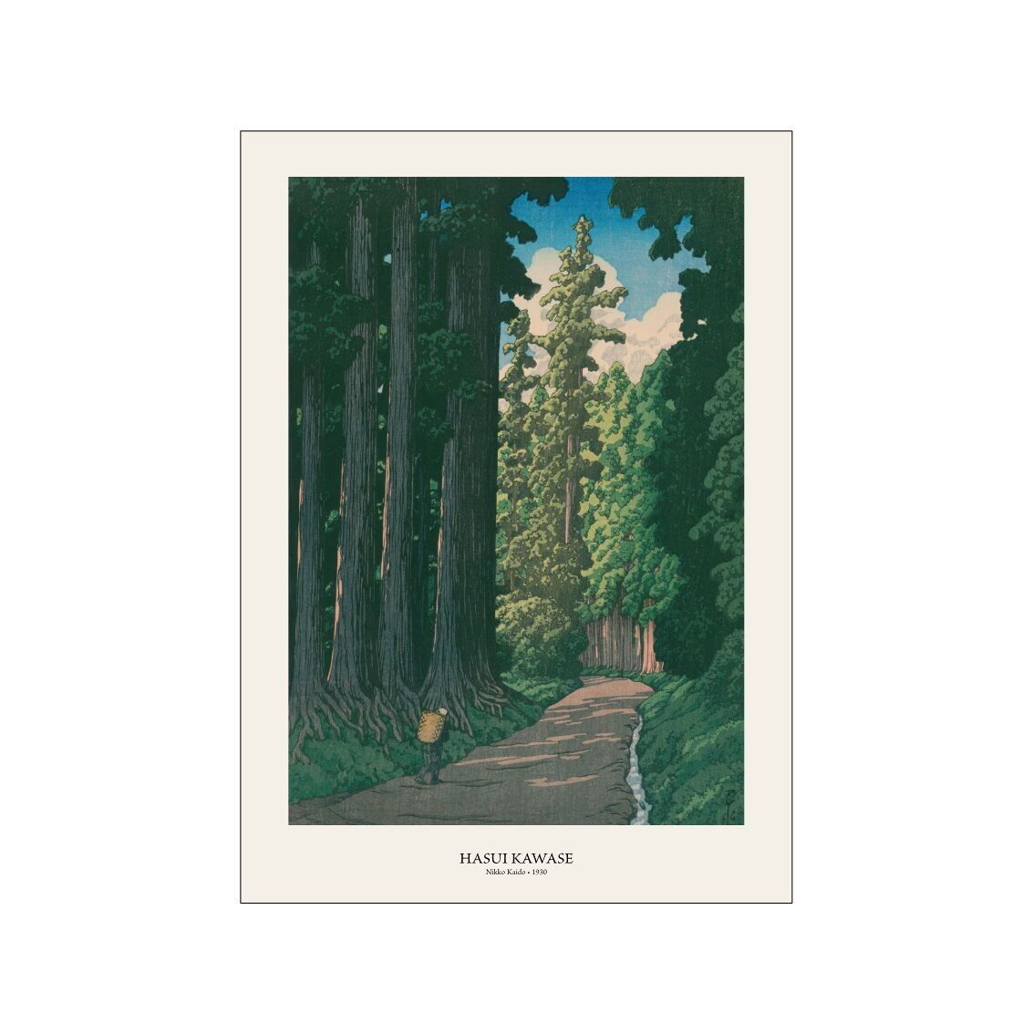 Buy wholesale Nikko Kaido – Hasui Kawase | Japanese Woodblock Print