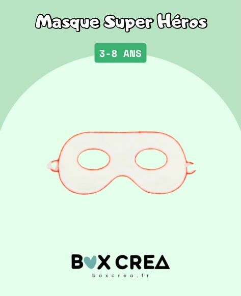 Ricarica maschera da supereroe