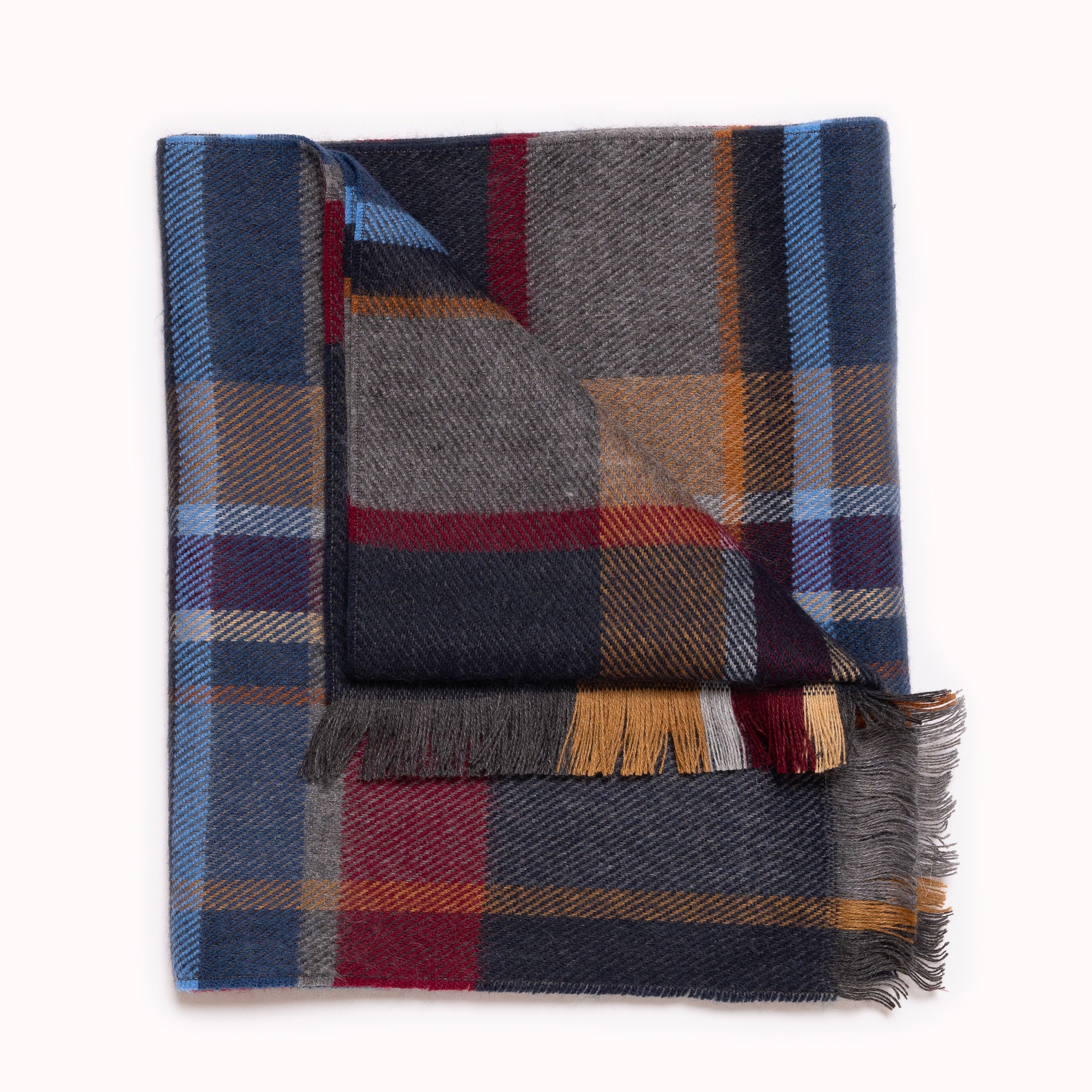 Sciarpa a quadri tartan