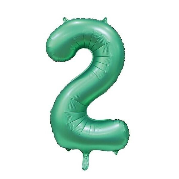 Folienballon 34" Nr. 2 satingrün