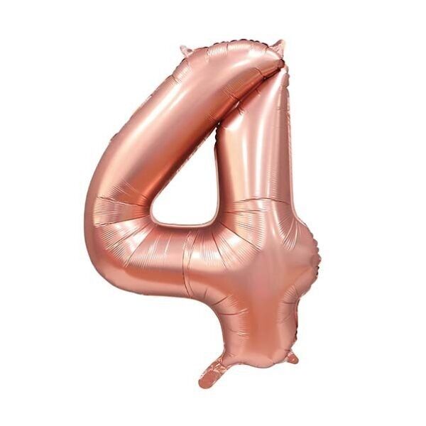 Folienballon 34" Nr. 4 Satin Roségold