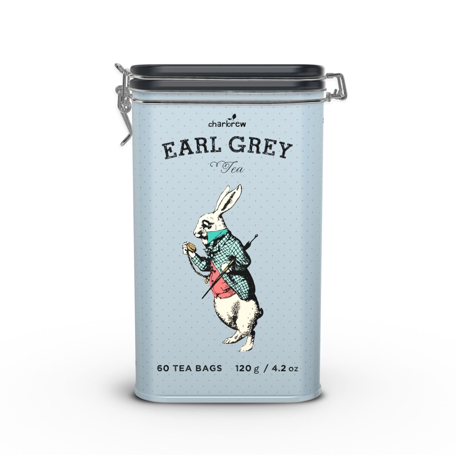 Boîte de thé Earl Grey Alice au pays des merveilles - 60 sachets