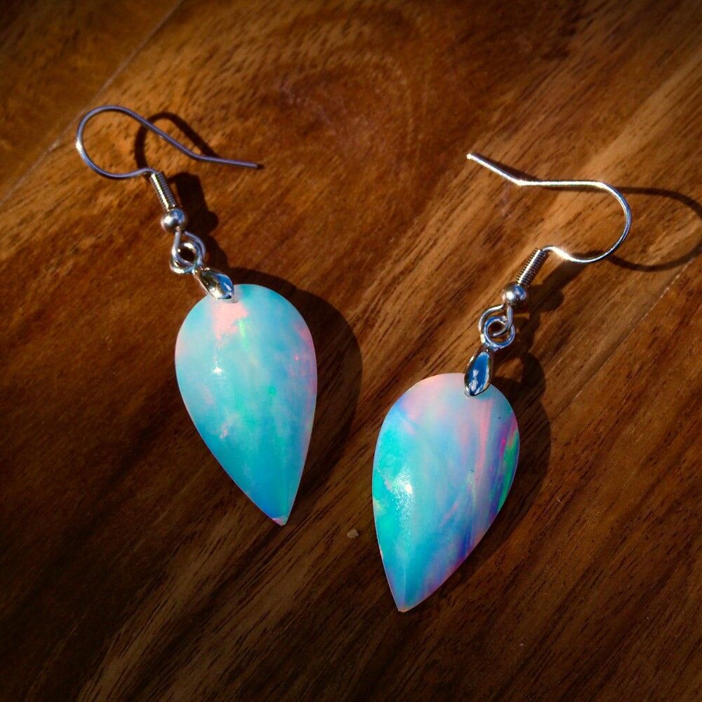 Terre D'opala Tropfenohrringe