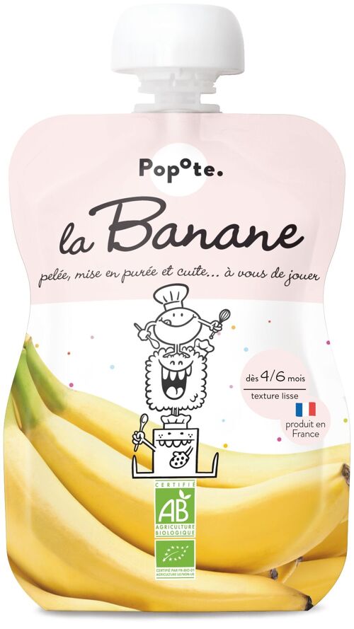 Gourde Bébé - Banane BIO