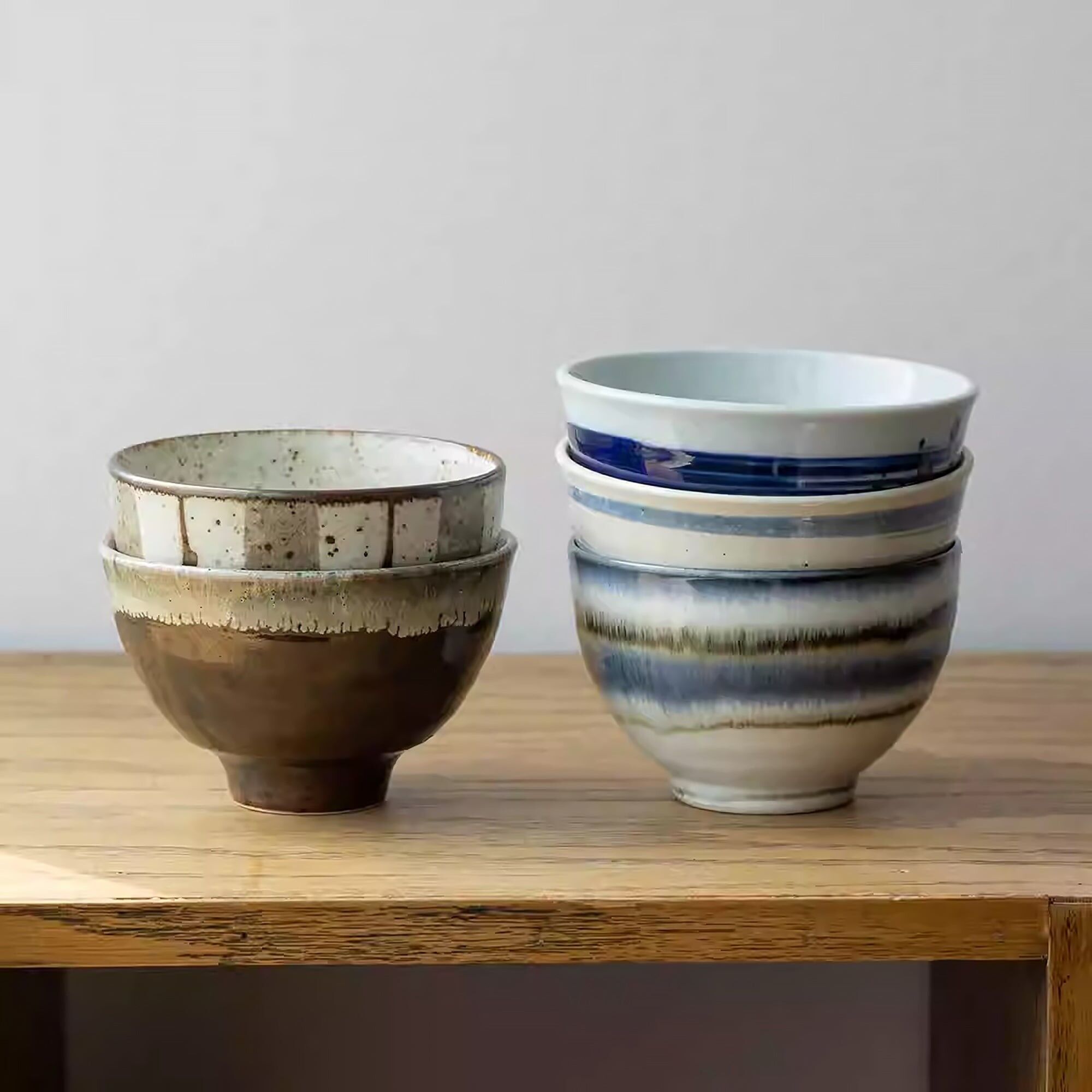 Bol en céramique Mino-yaki style minimaliste japonais