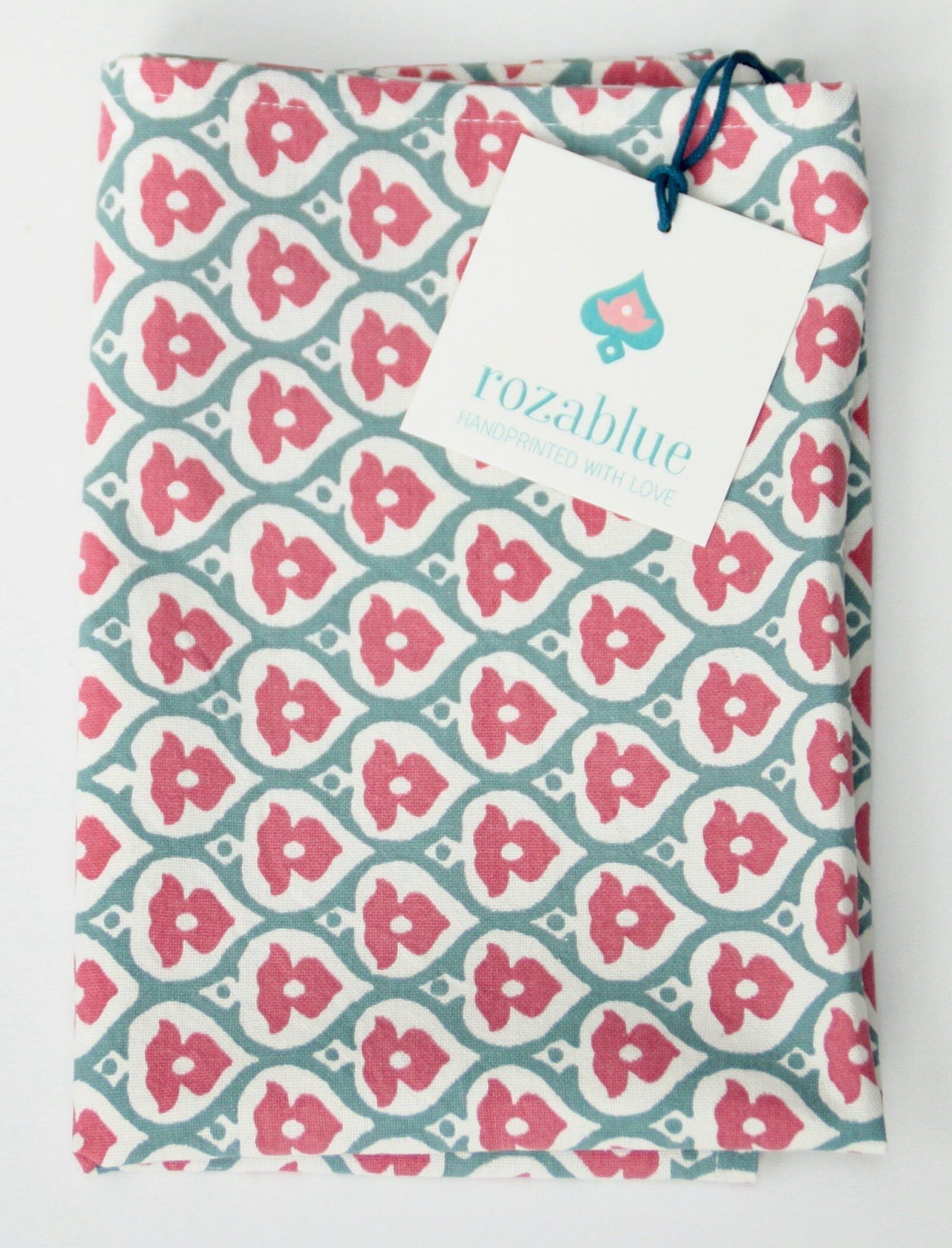 Tea towel | Bells Strawberry Green