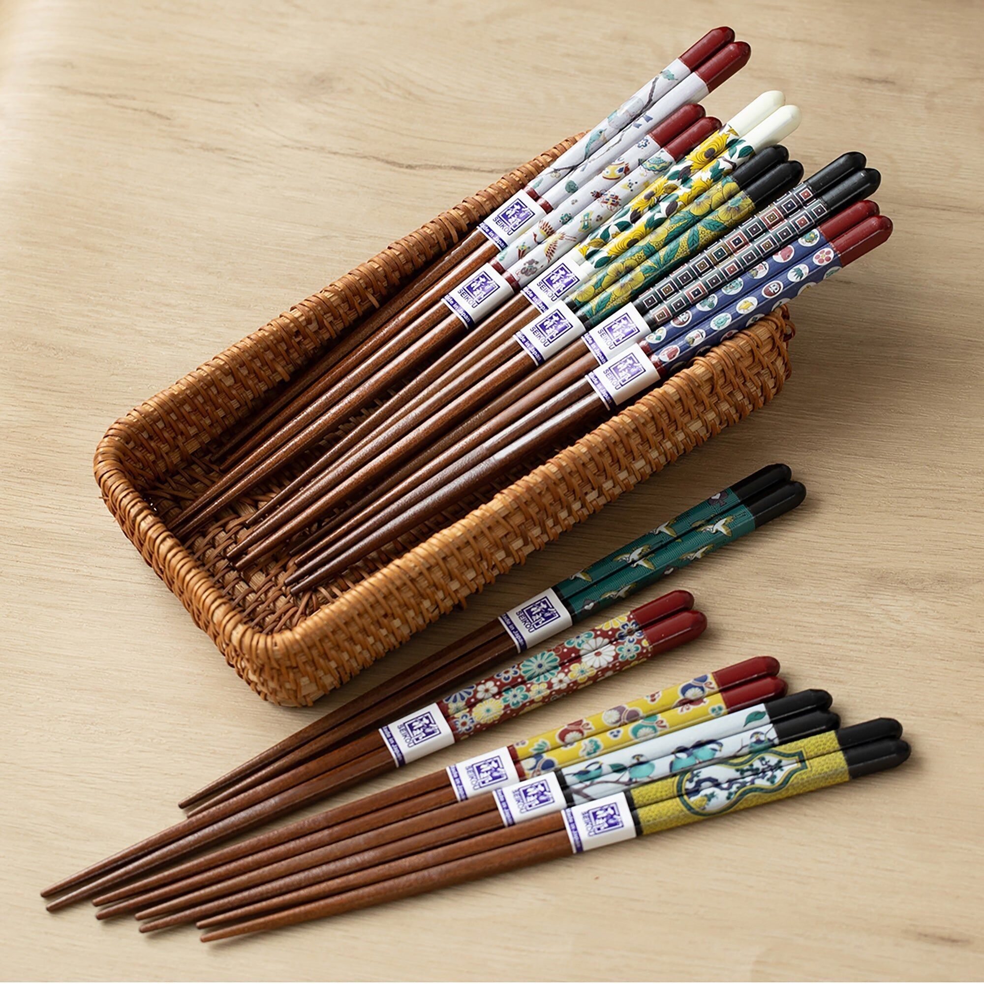 Essstäbchen aus Naturholz