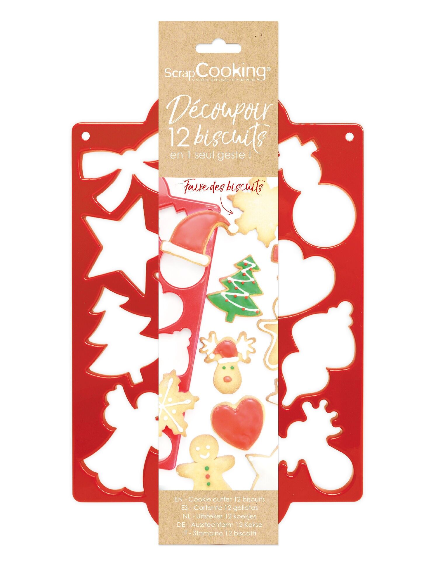 Multi-purpose cutter plate "Christmas"