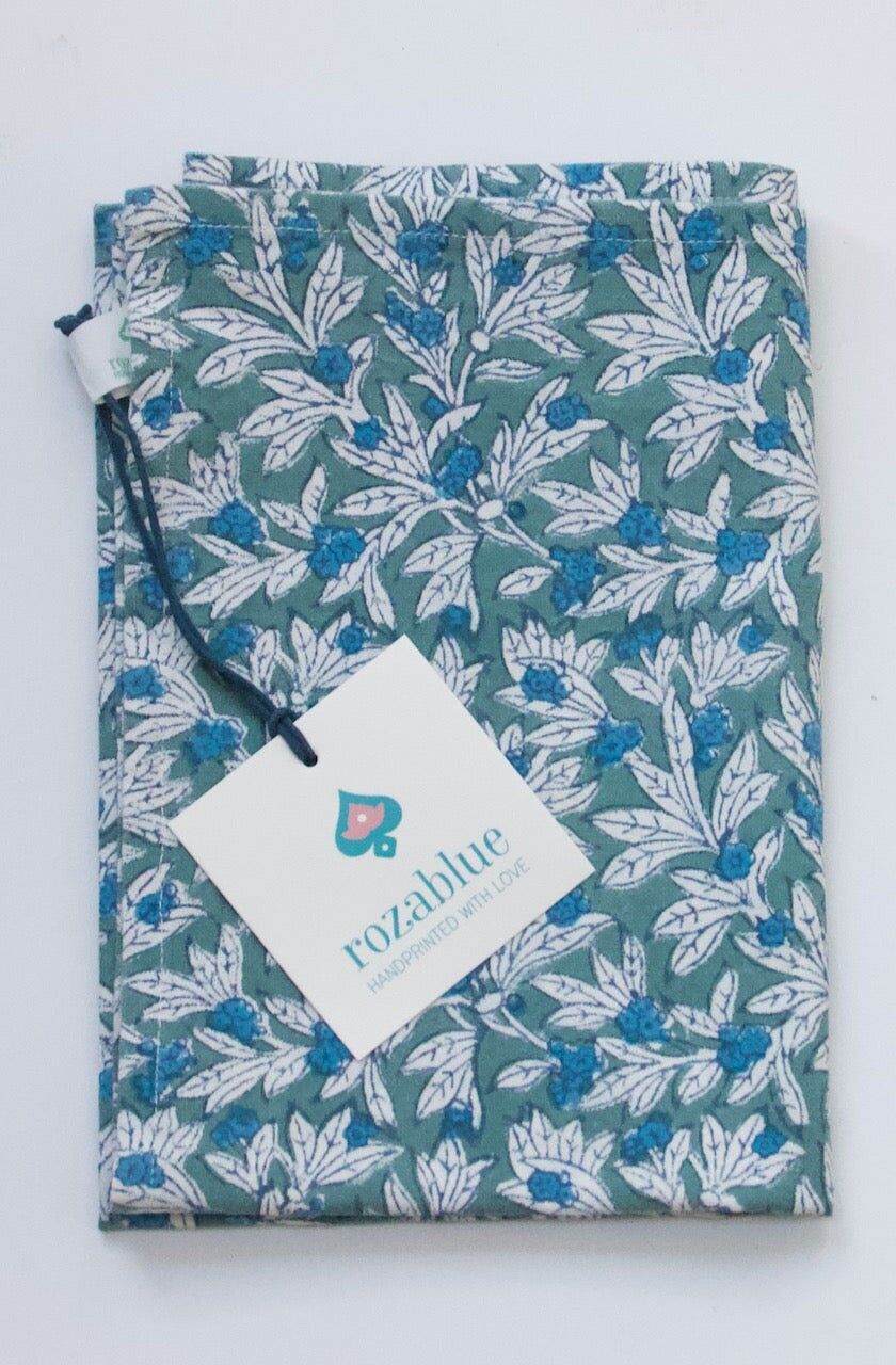 Tea towel | Wakame Blue