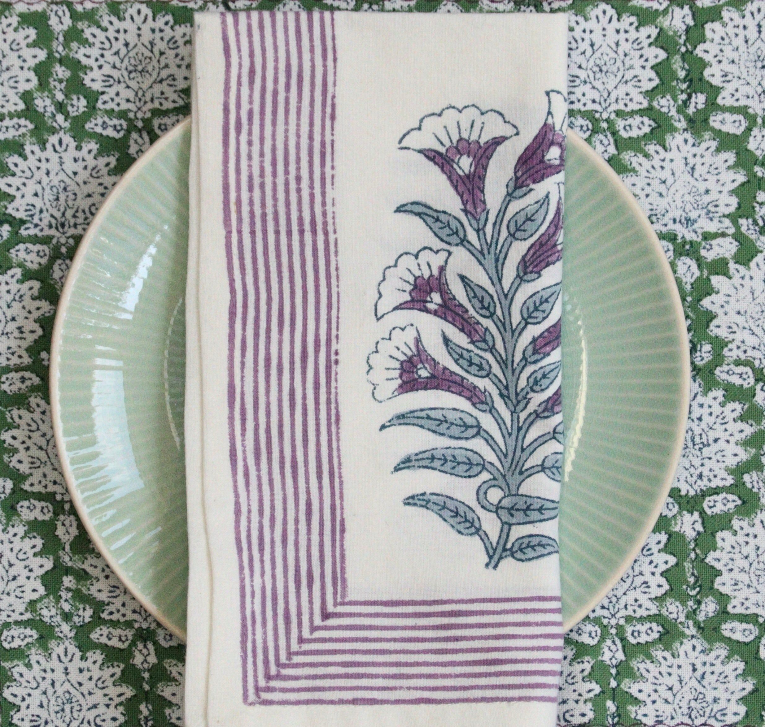 Napkins | Set of 4 | Sage Lila