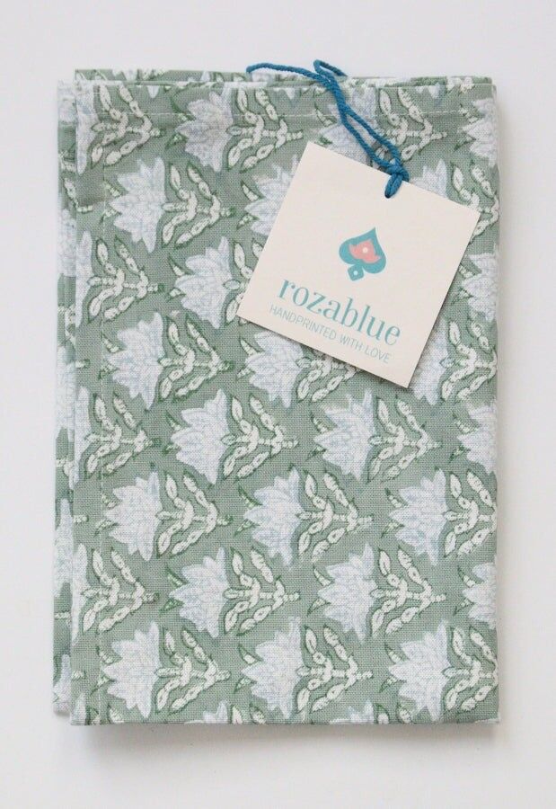 Tea towel | Dusty Rose Green