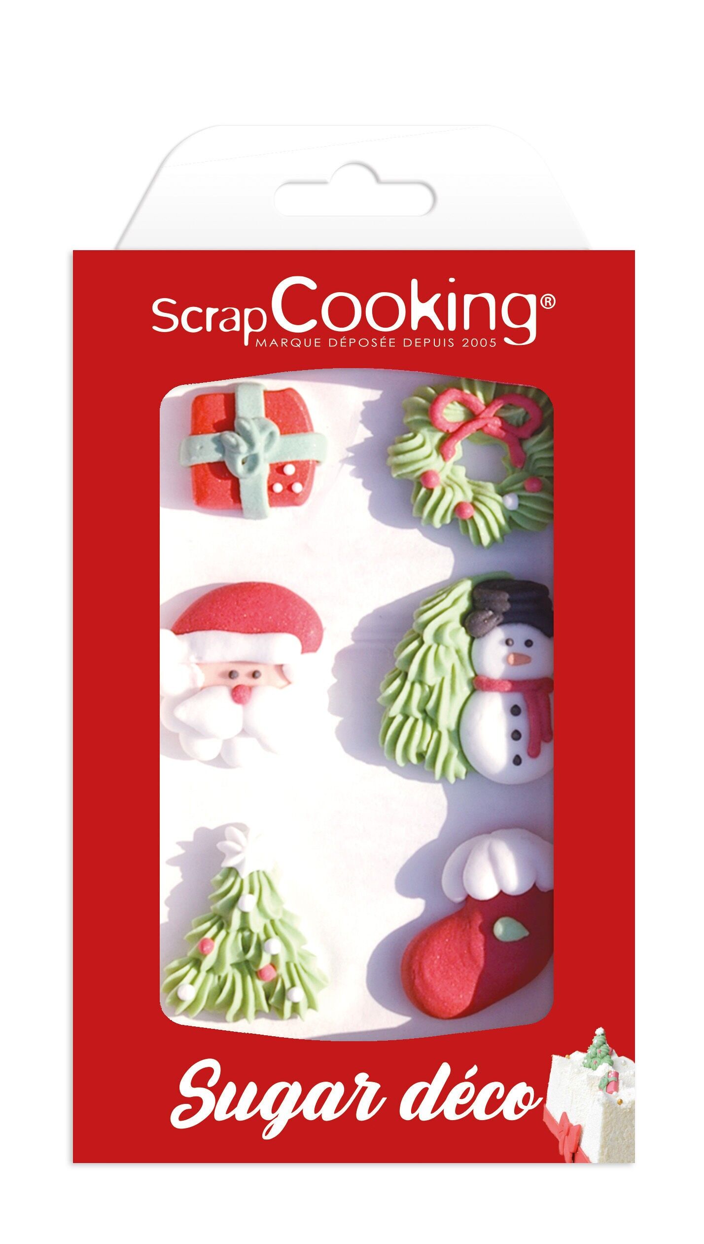 Weihnachtszuckerdekorationen