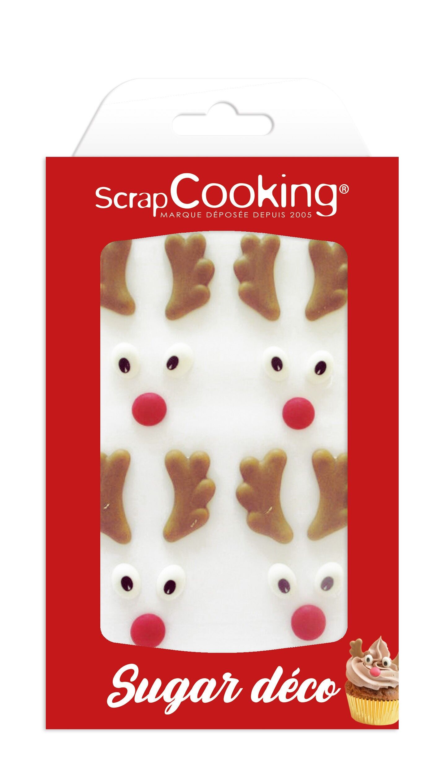 Decosugars "teste di renna"