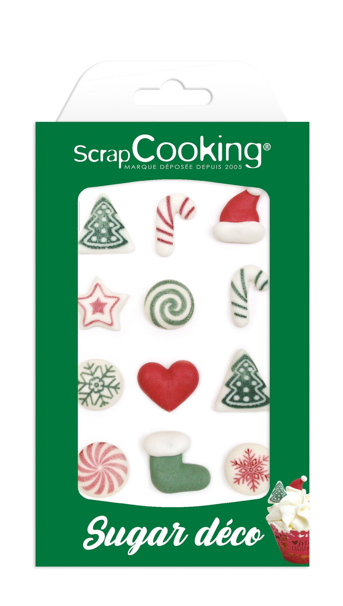 Süße Weihnachtsdekorationen