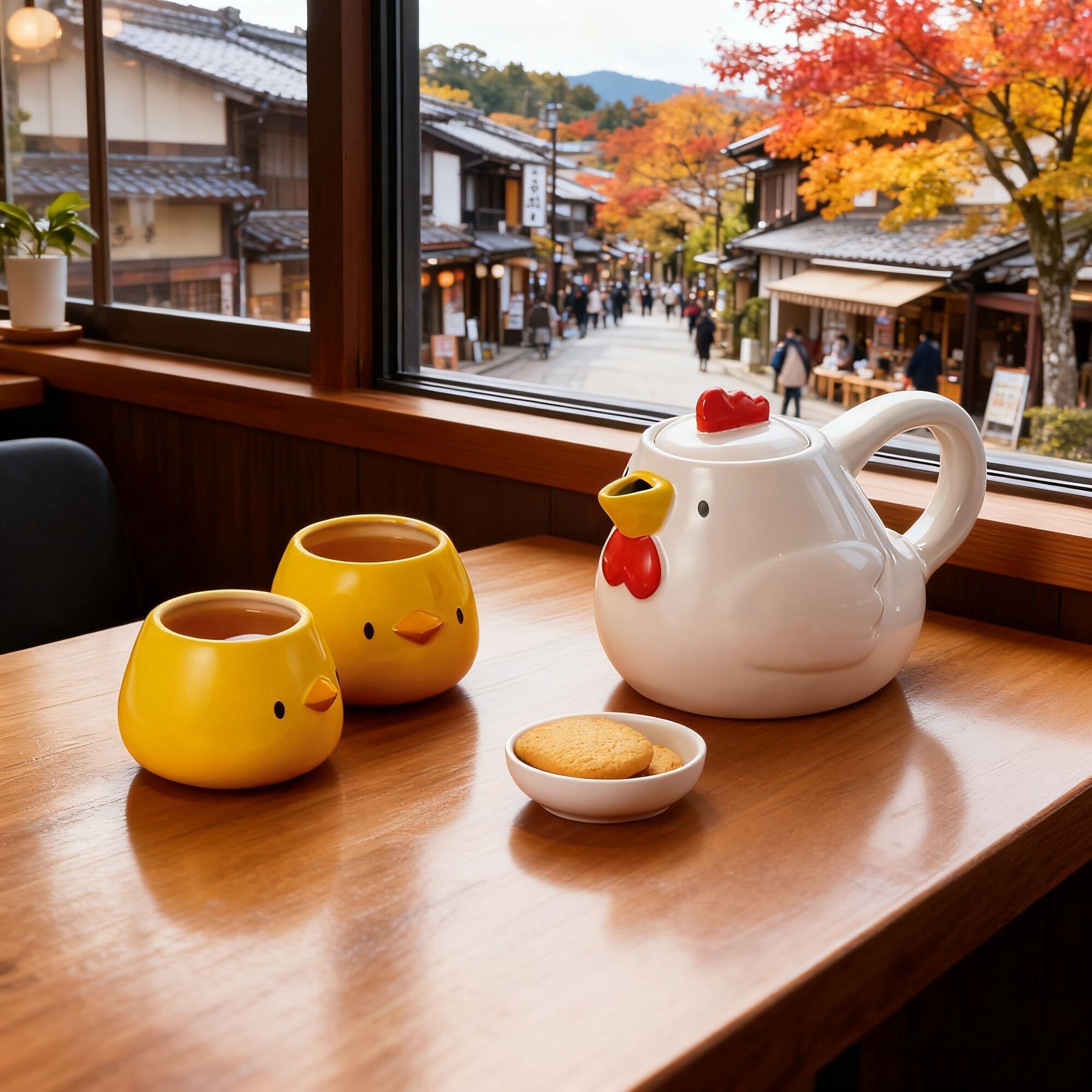 Juego de té Sunart de la serie Cute Family