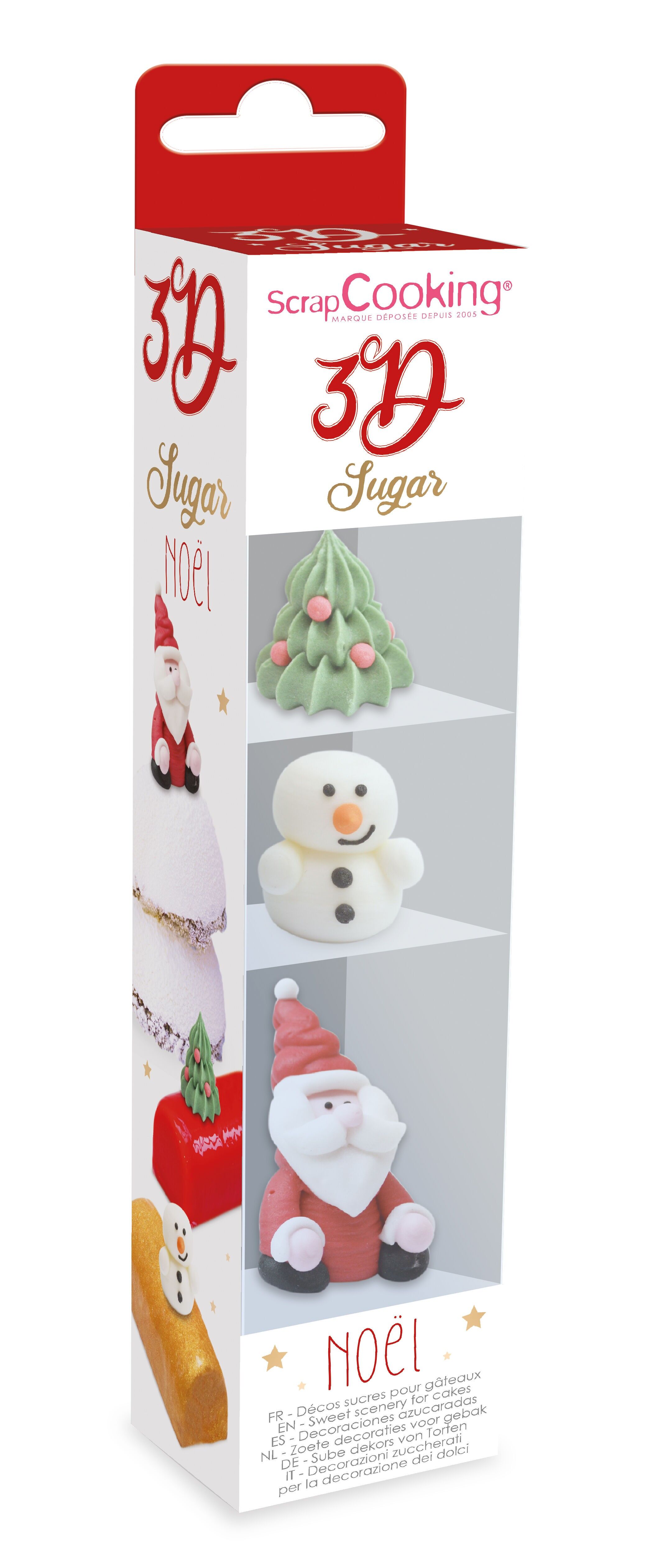 3D sugar "Noël"