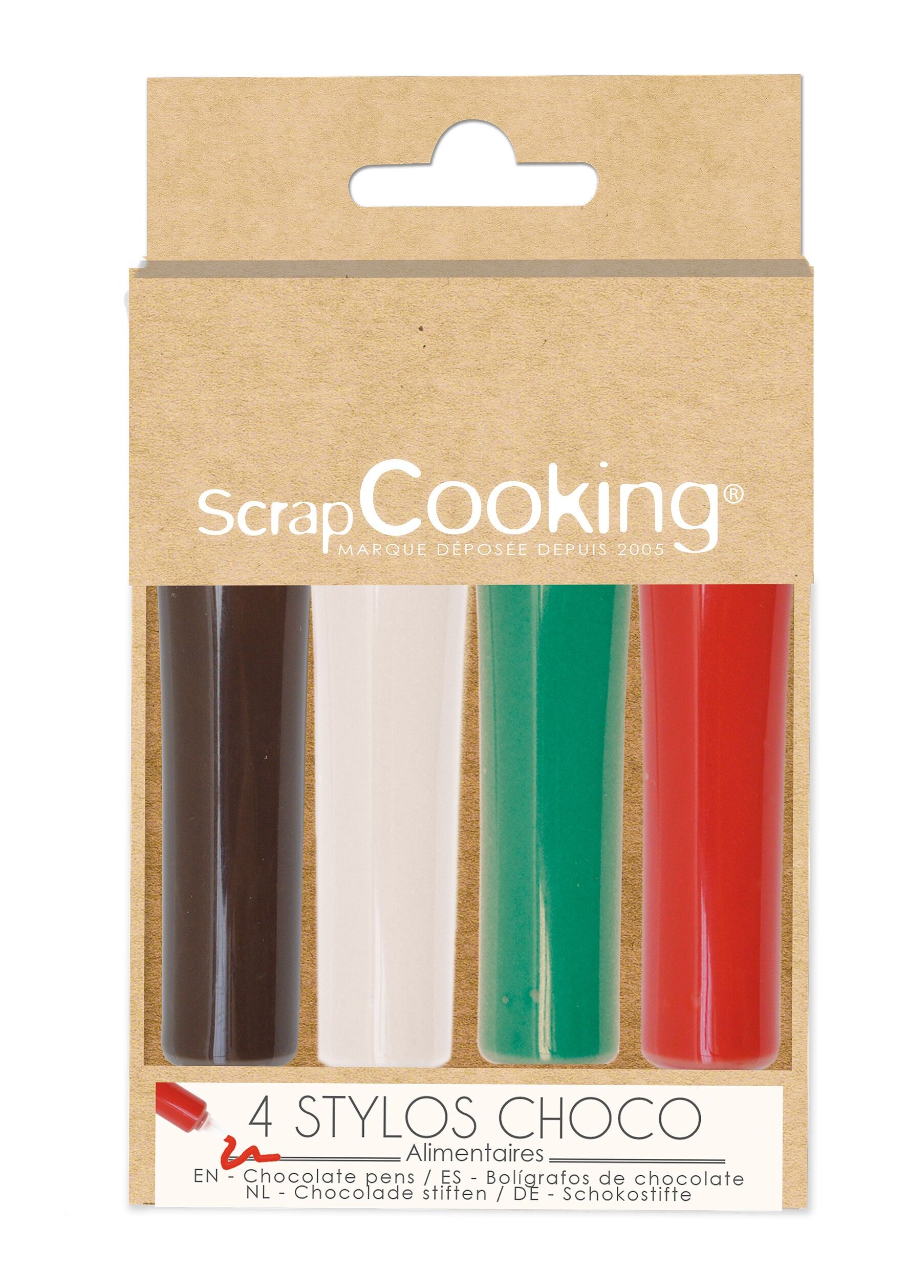 4 penne al cioccolato (rosso/bianco/verde/cioccolato) 4 x 25 g