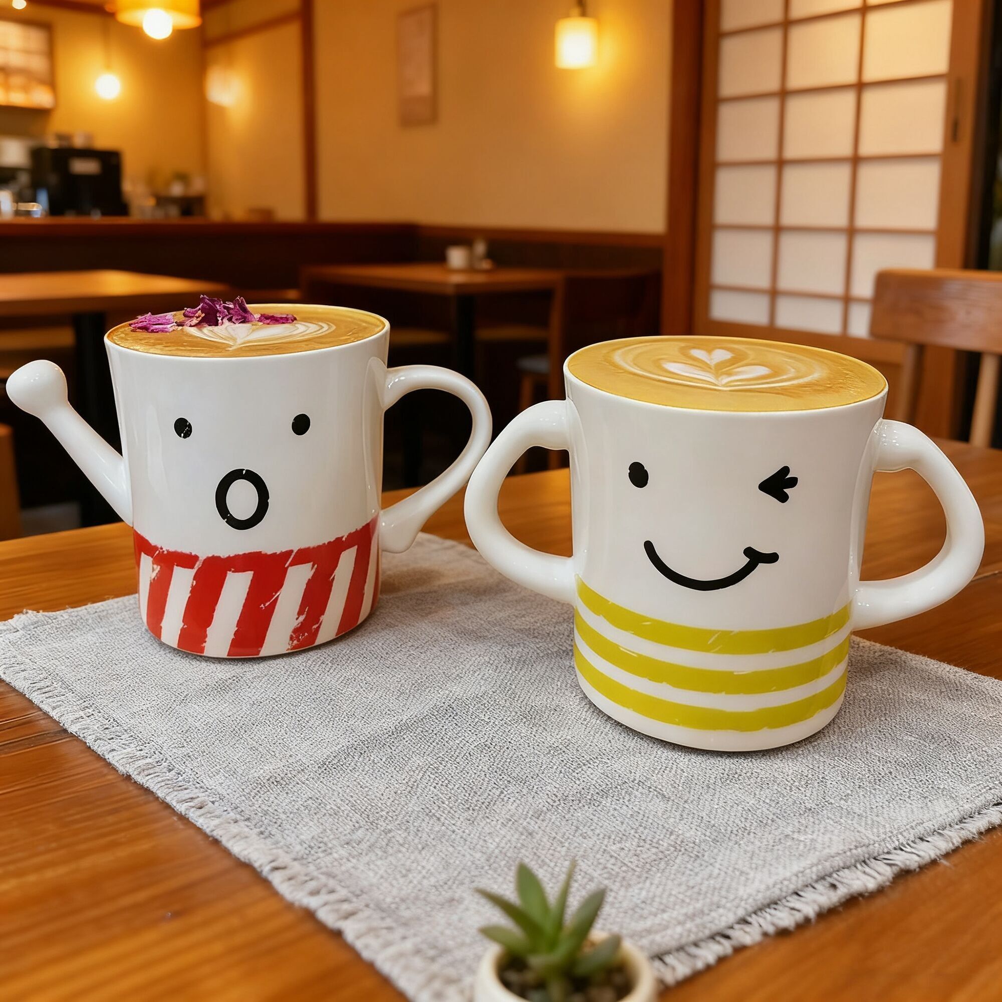 Taza de cerámica japonesa Izawa