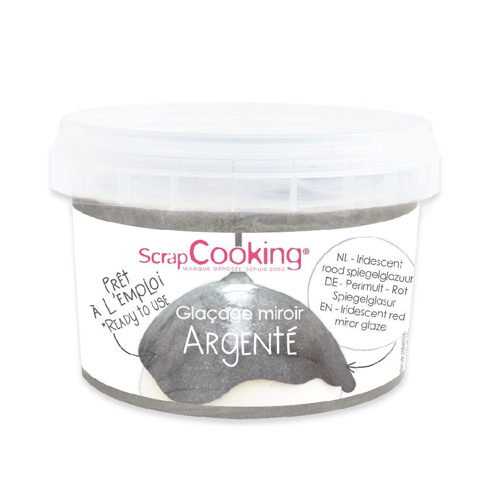 Gebrauchsfertige Silberspiegelglasur 300 g