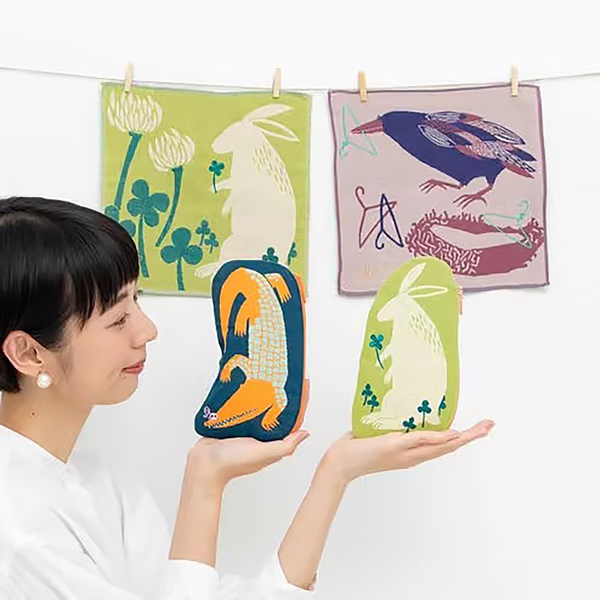 Borsa giapponese ricamata Morita MiW