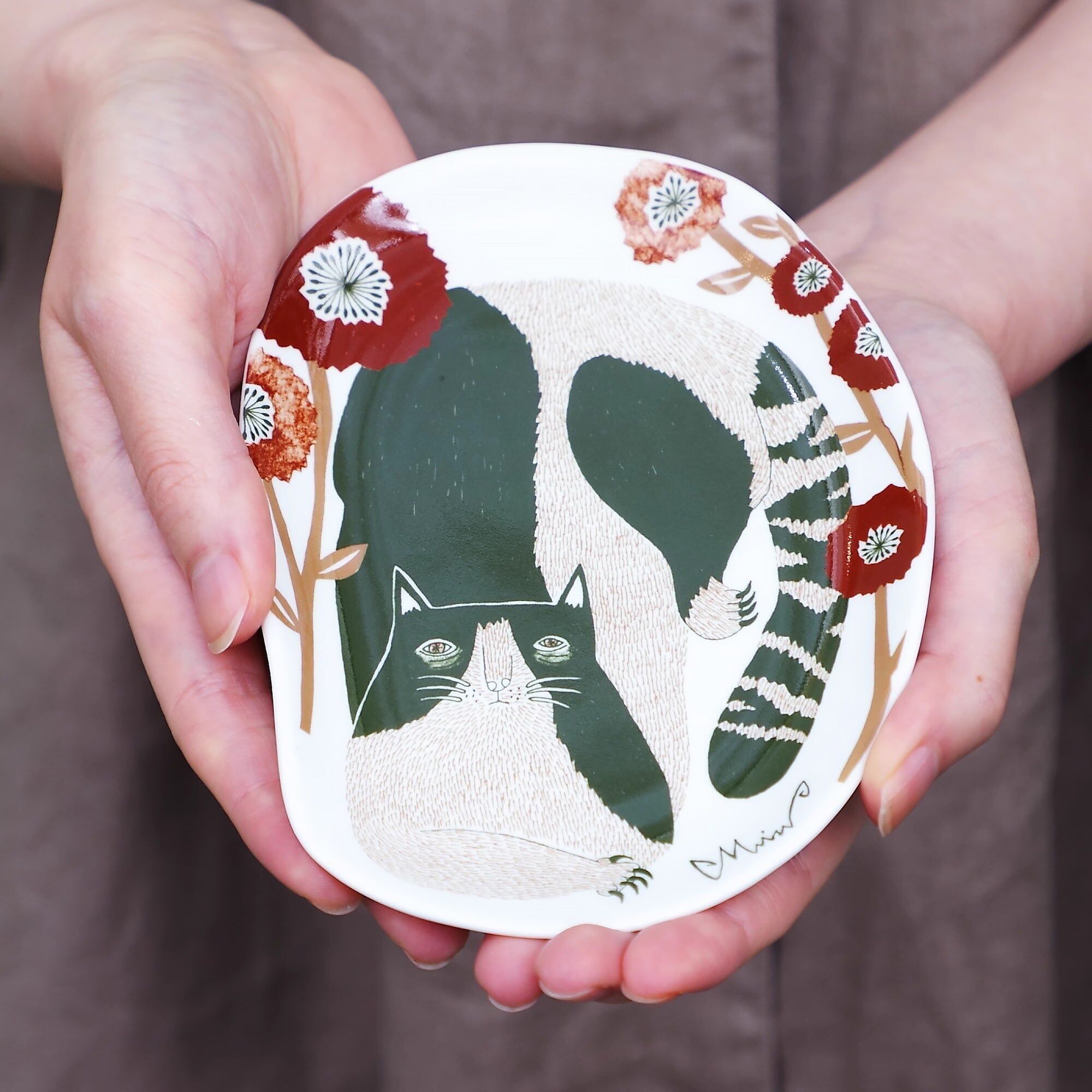 Piccolo piatto giapponese in ceramica Morita MIW