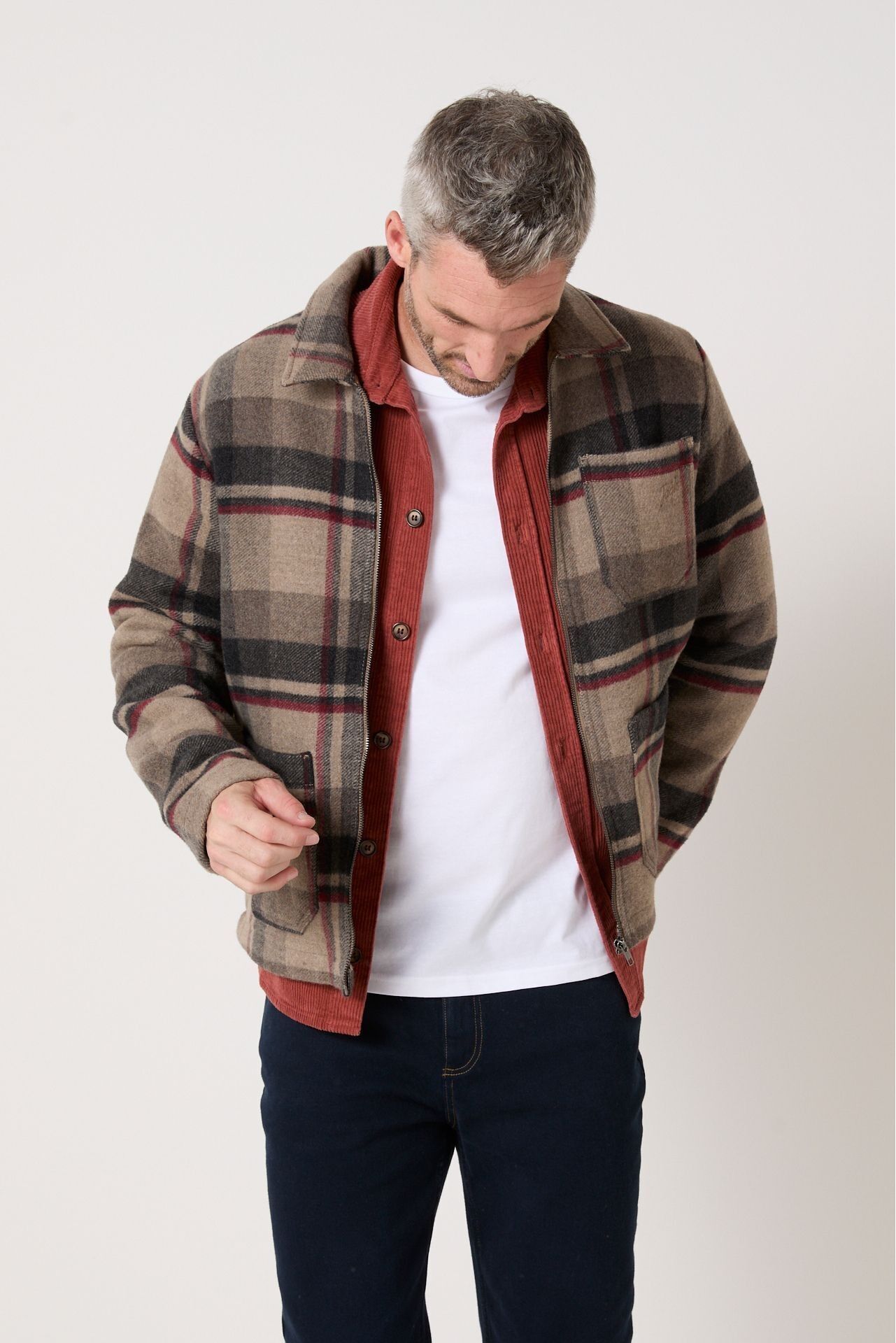 Giacca a quadri Gabrielle