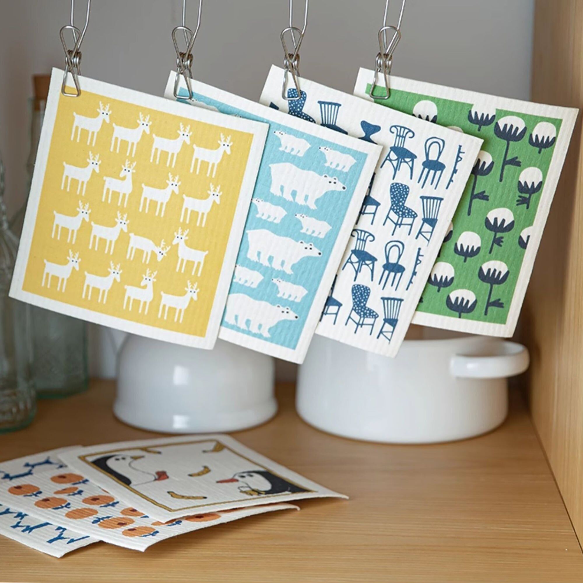 Lavettes en cellulose Shimoyama