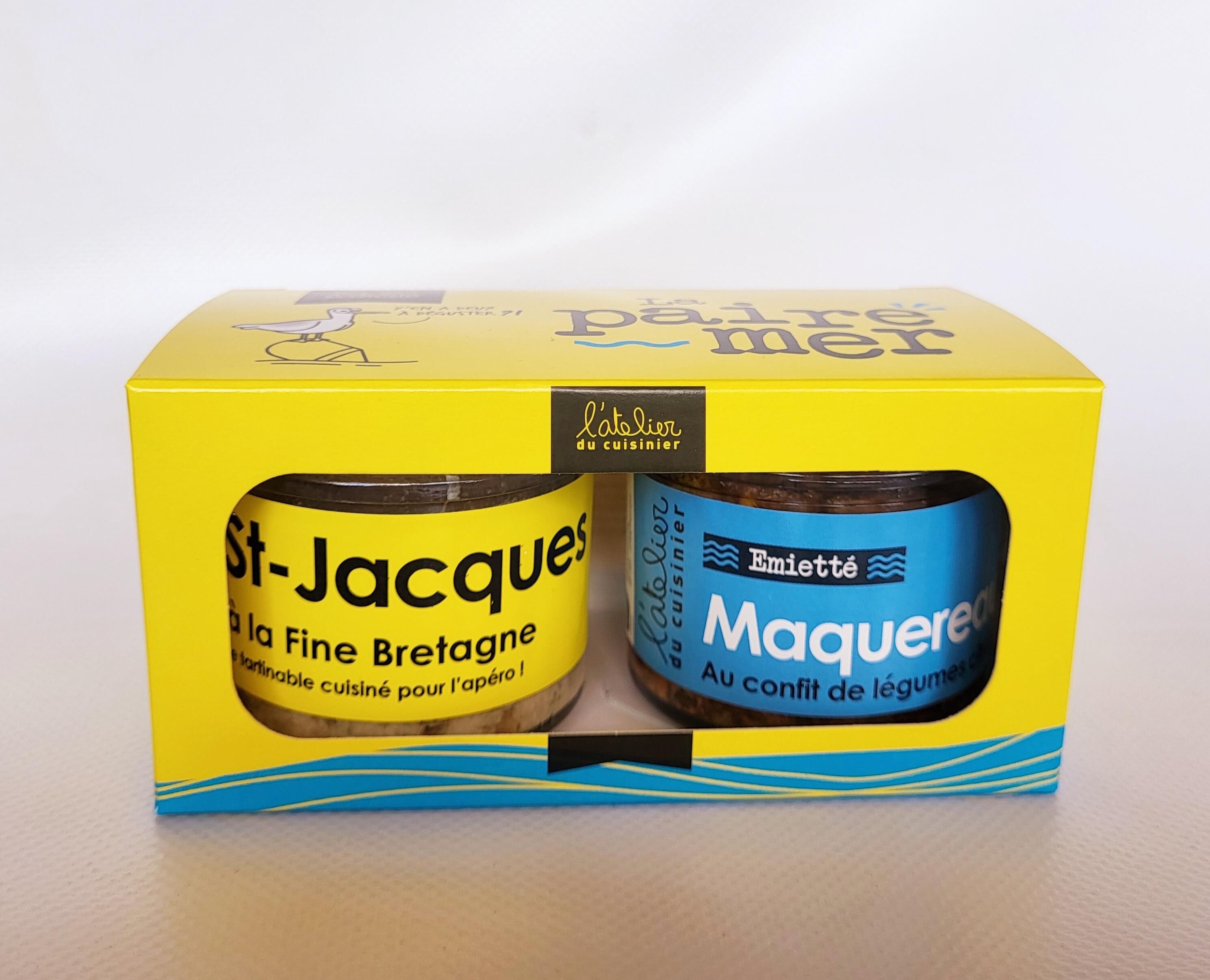 set regalo coppia di mari