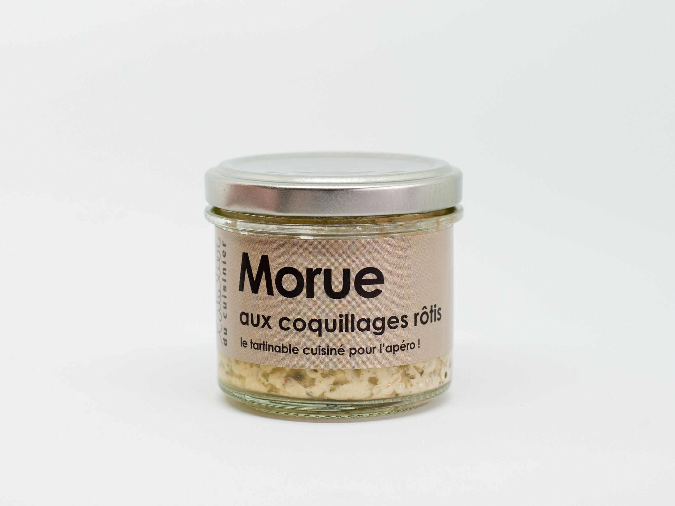 Crema di merluzzo con crostacei arrostiti 80g