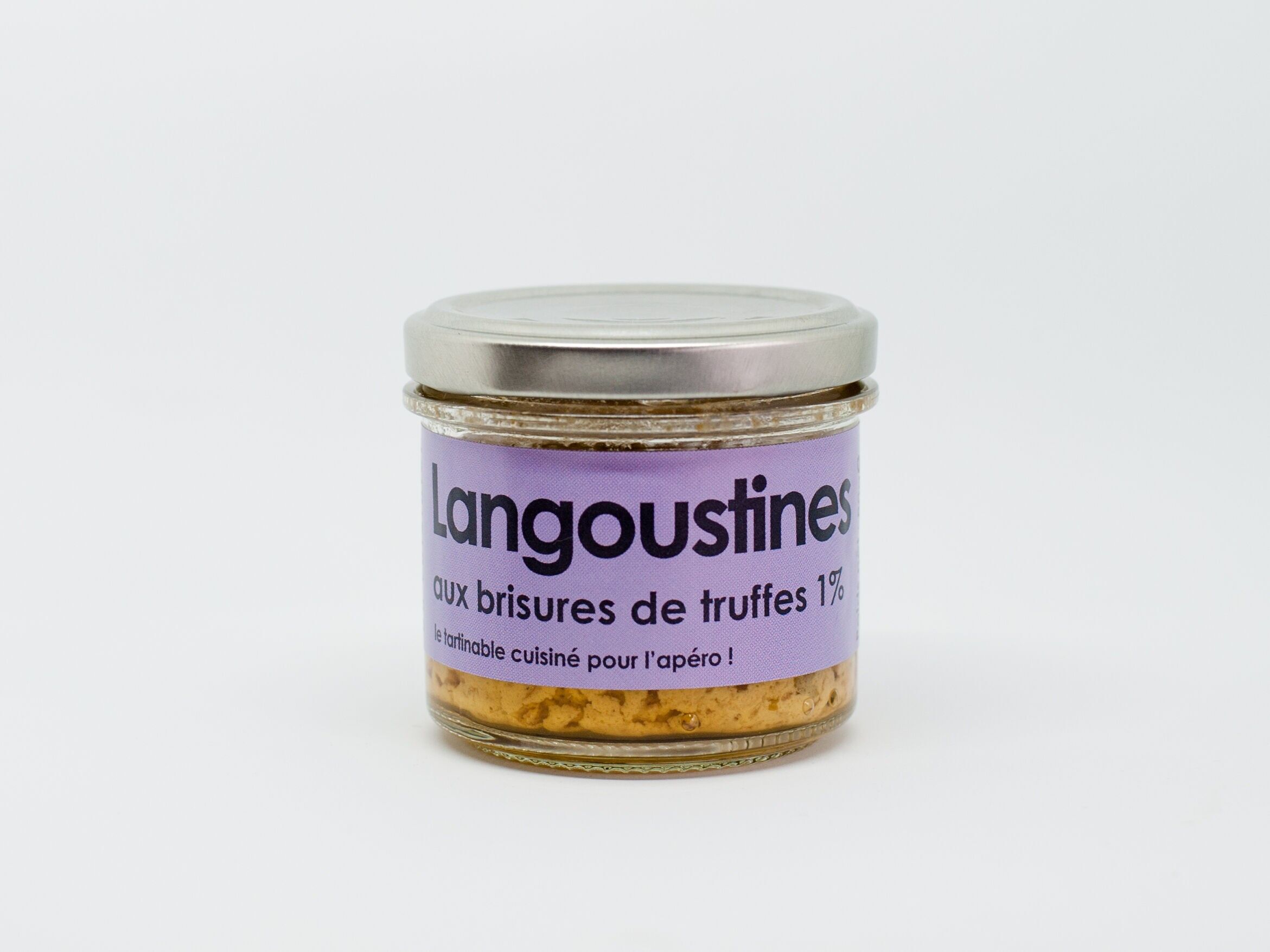 Crema di scampi con pezzi di tartufo 1% 80g