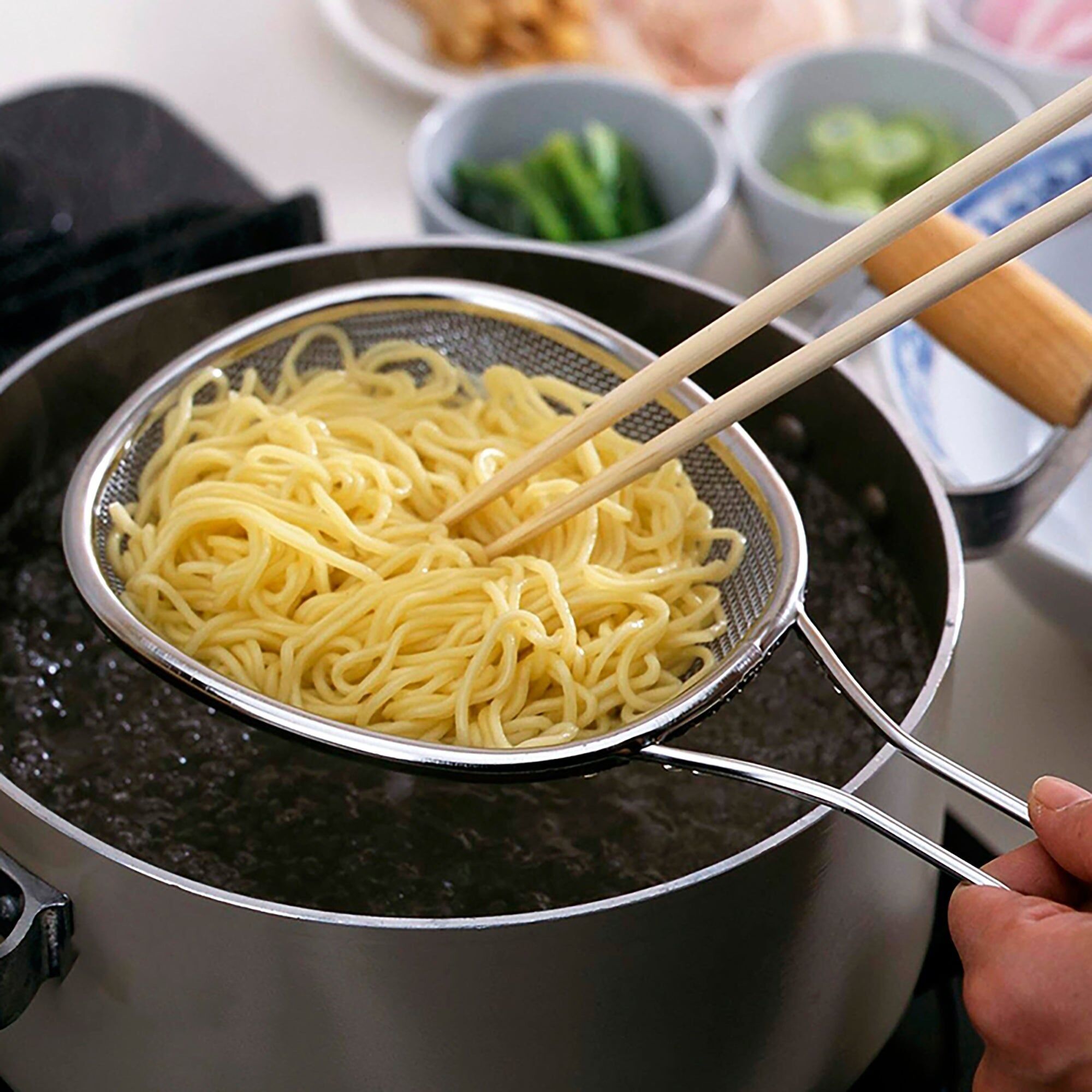 Shimomura stainless steel colander
