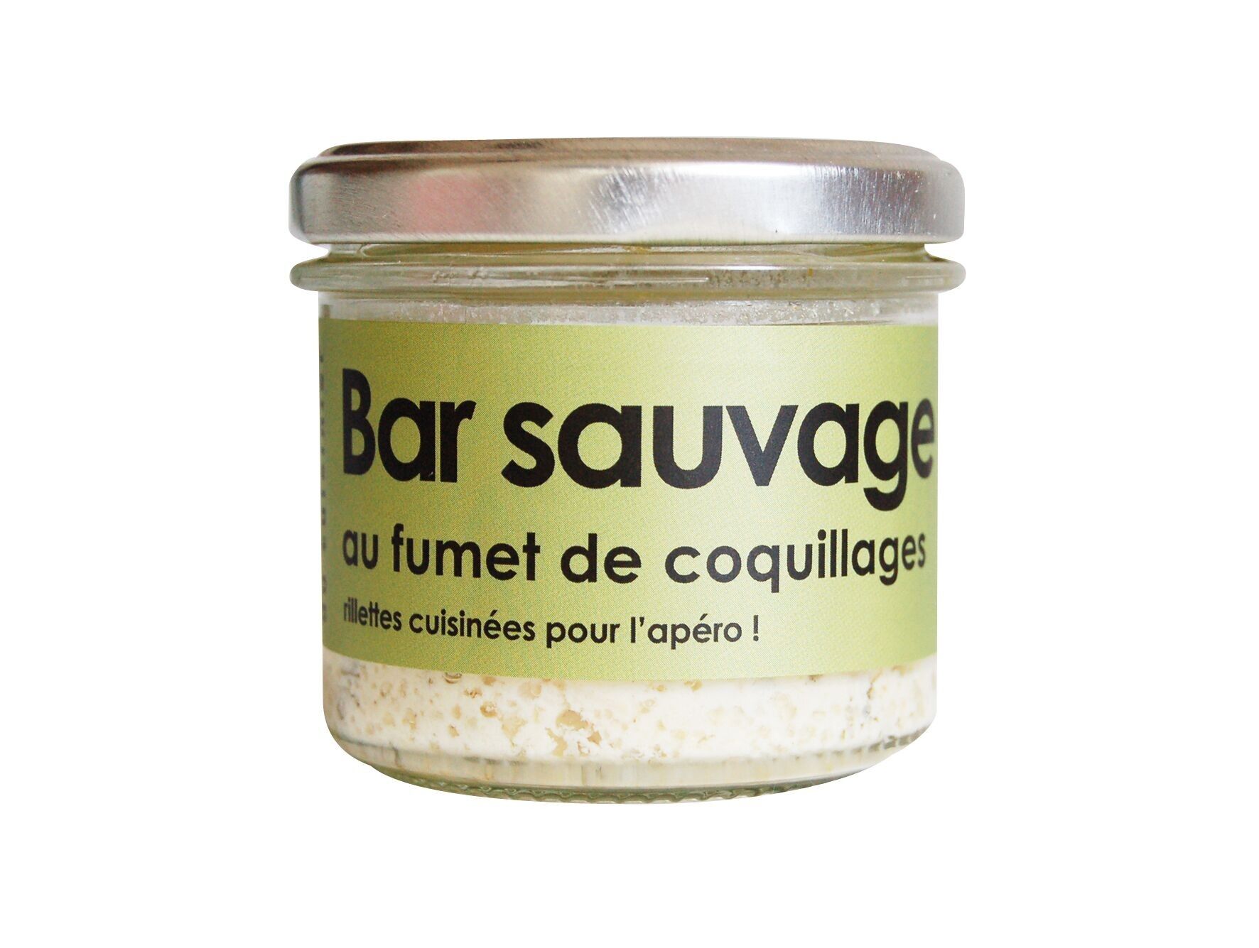 Crema di branzino selvatico con brodo di crostacei 80g