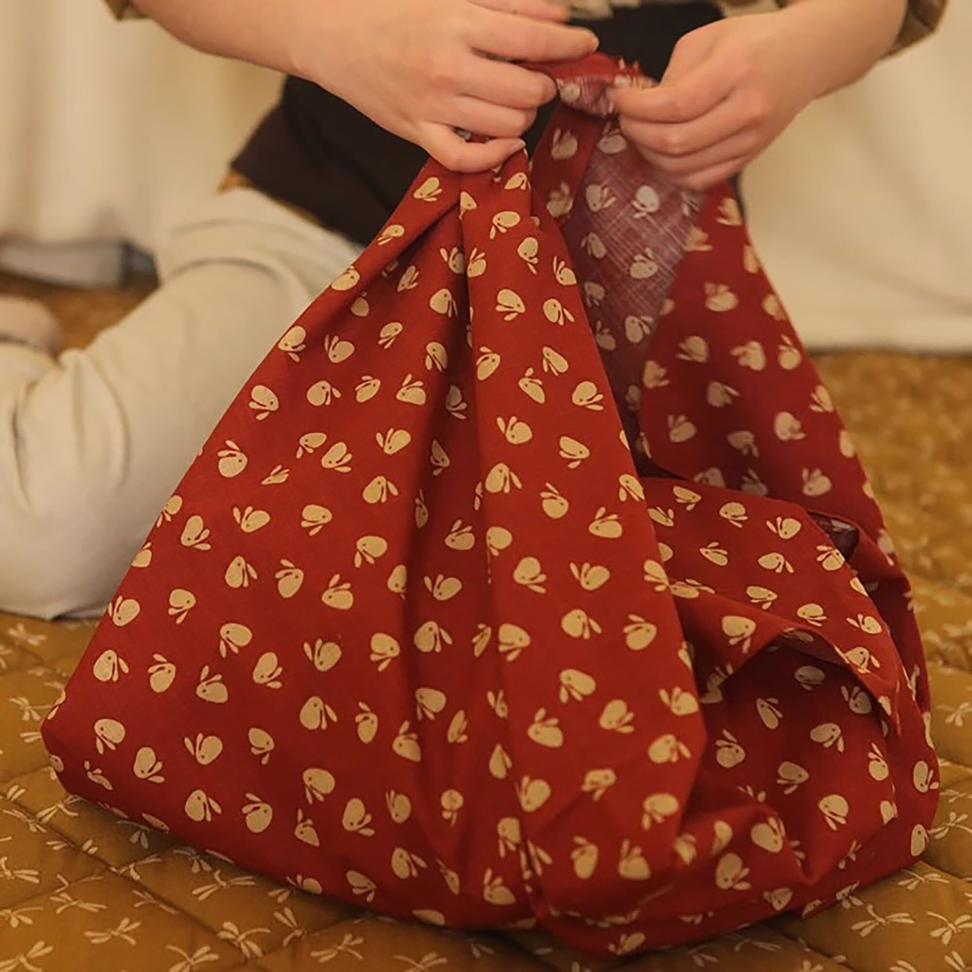 Furoshiki giapponese in cotone leggero