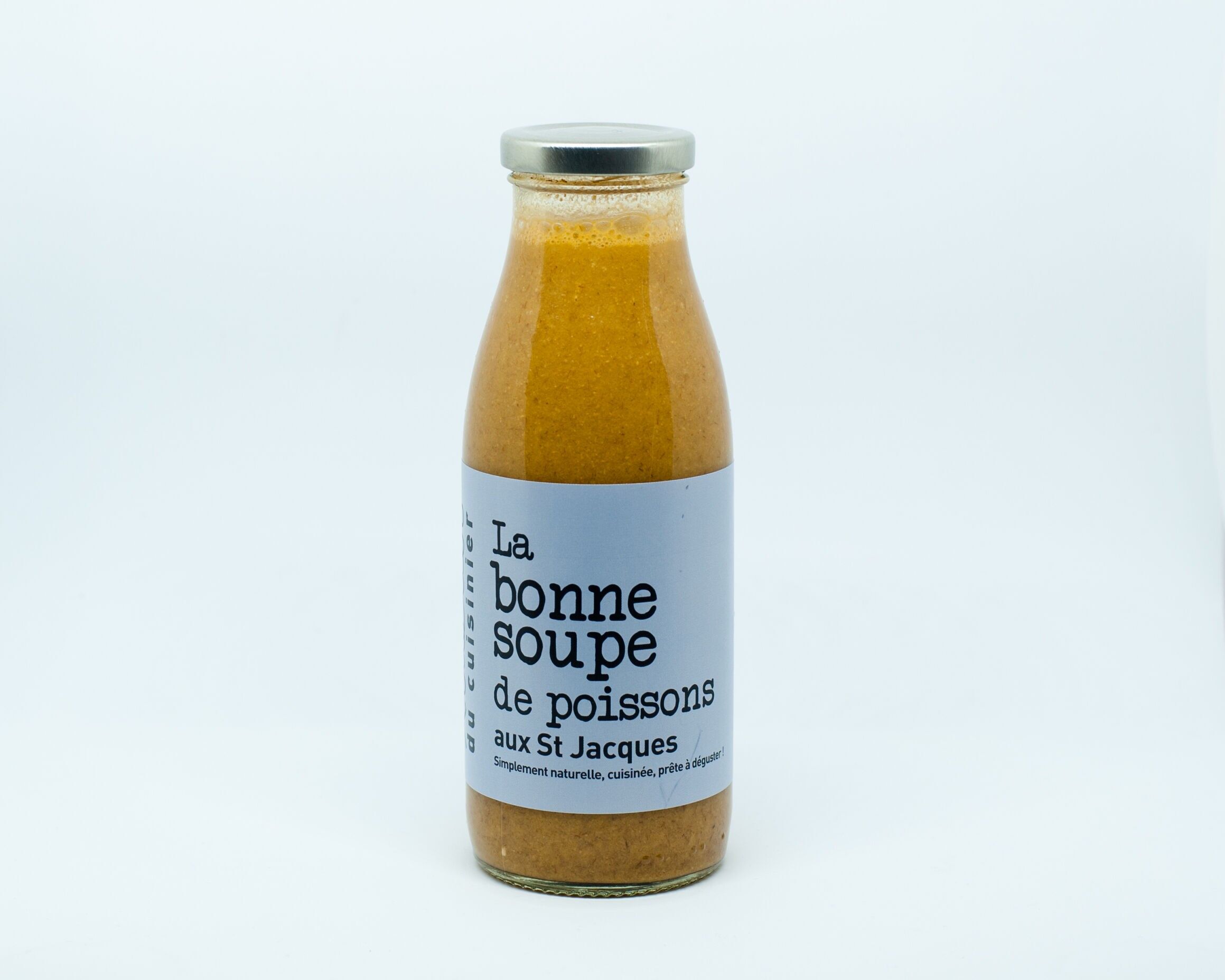 Deliziosa zuppa di pesce con capesante 500 ml