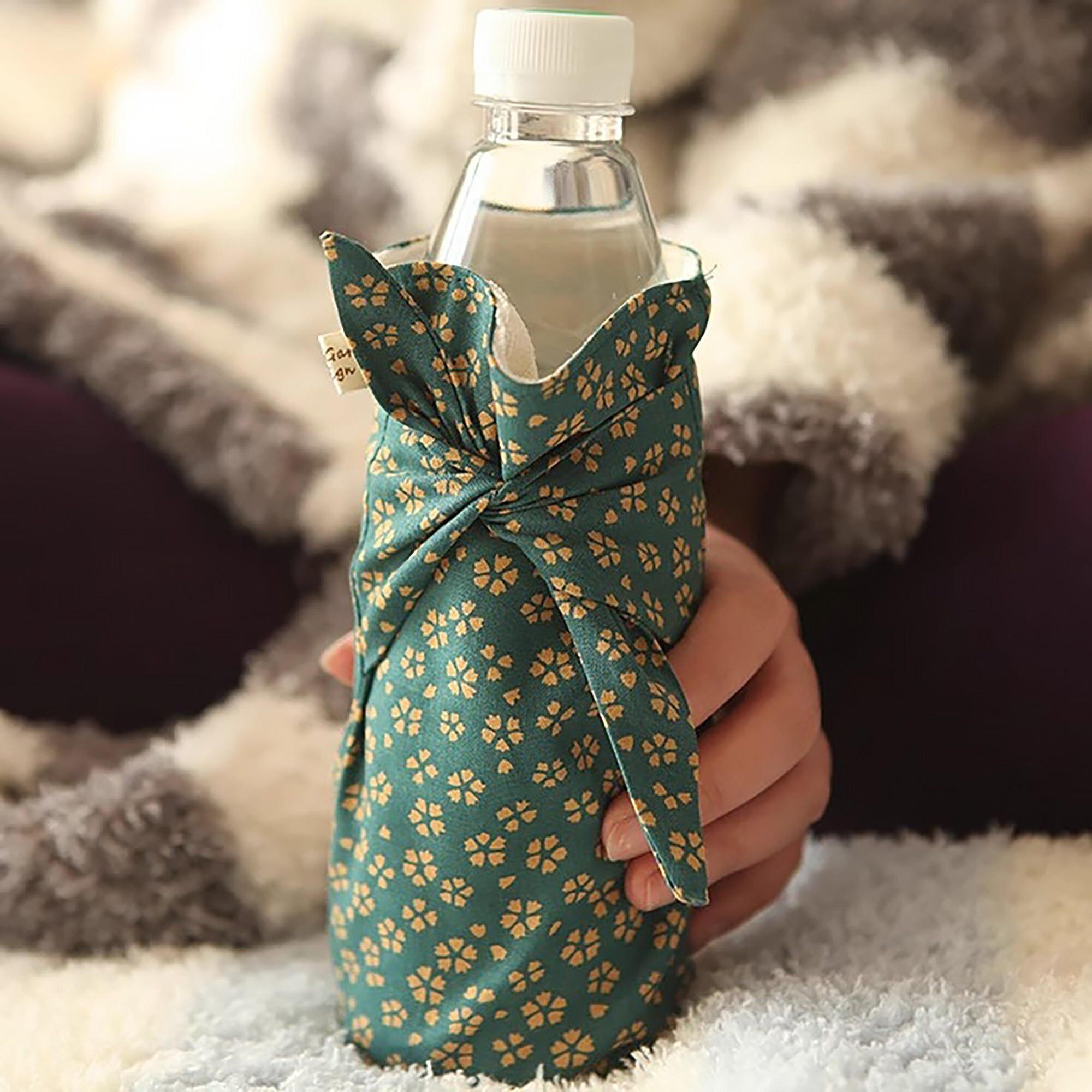 Copribollitore con motivo a dianthus