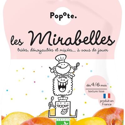 Gourde Bébé - Mirabelle BIO