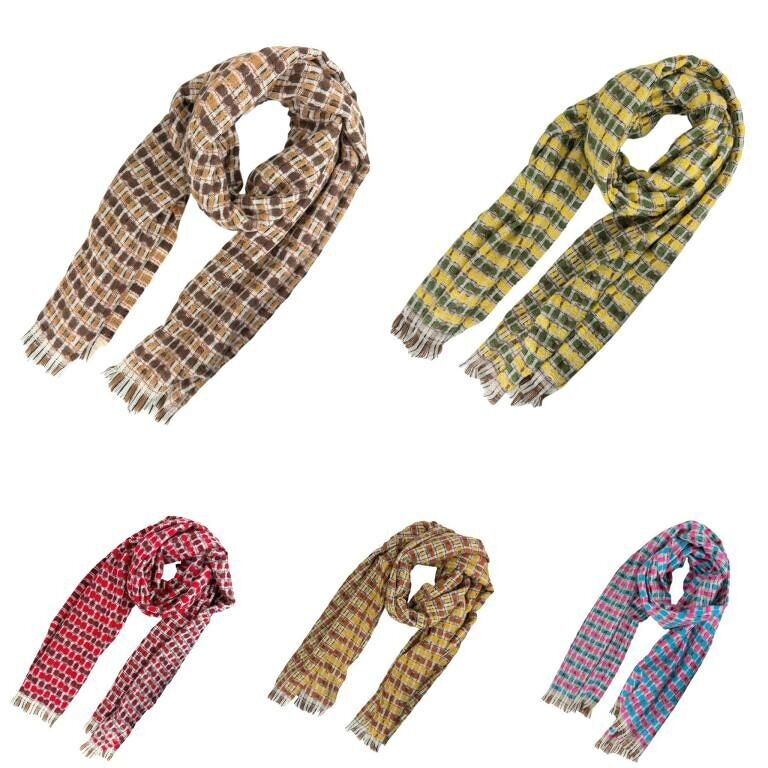 Sciarpa da donna in lana e cashmere con splendido design