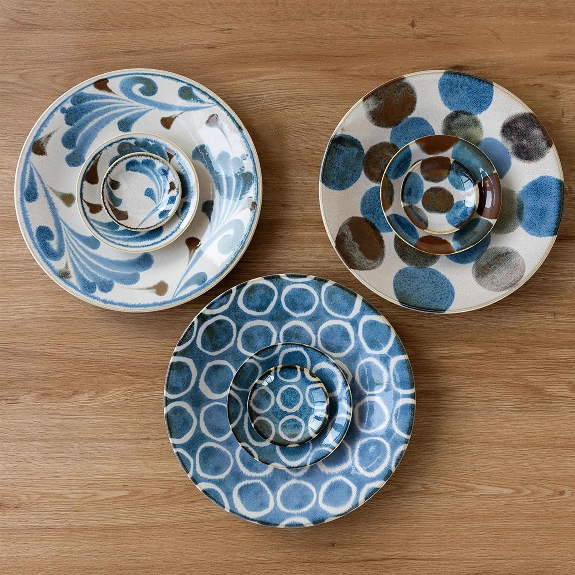 Piatto in ceramica Mino-yaki