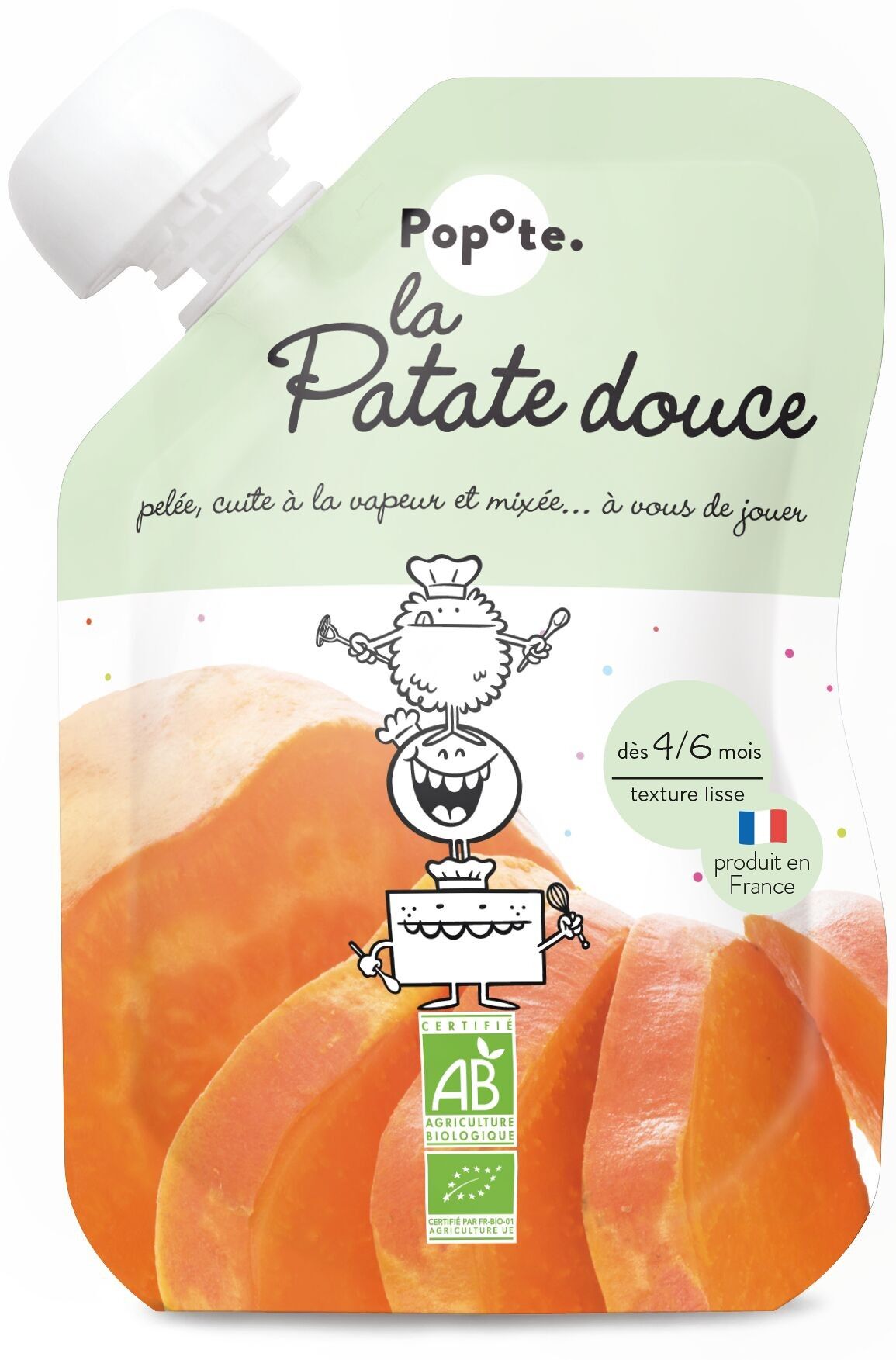 Gourde Bébé - Patate Douce BIO