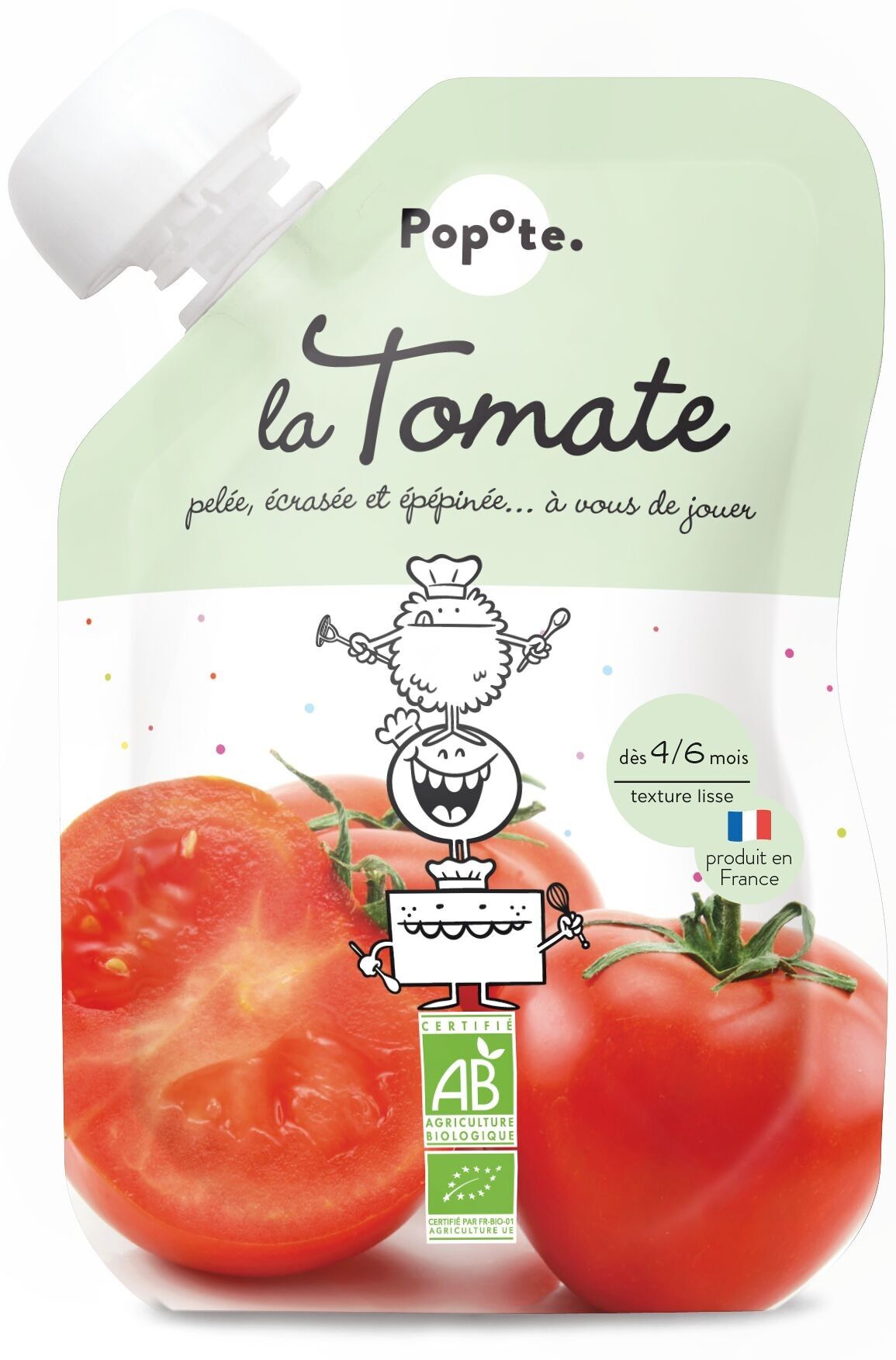 Babyflasche - Bio-Tomate