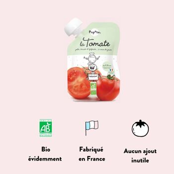 Gourde Bébé - Tomate BIO 3
