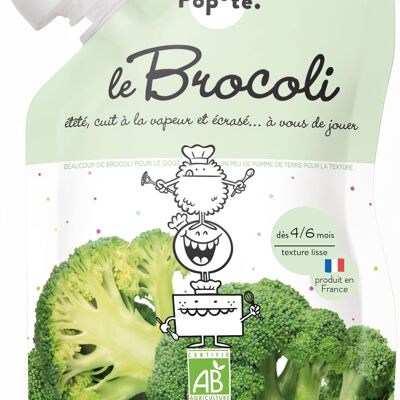 Baby Bottle - Organic Broccoli
