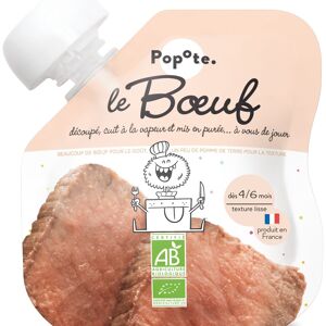 Gourde Bébé - Boeuf BIO - Gourde 60g