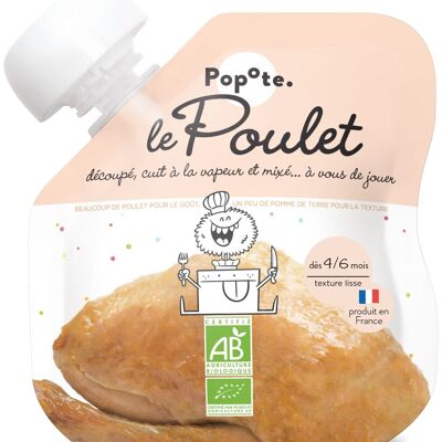 Baby Bottle - ORGANIC Chicken - 60g Bottle